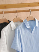 (033) HIMLAND 3 Peças Pacote Camisa Polo de Manga Curta