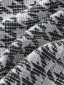 (127)  Vestido Casual Curto com Botões na Frente