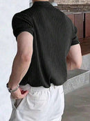 (028) Manfinity Homme Camisa Polo Casual/Executiva