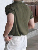 (028) Manfinity Homme Camisa Polo Casual/Executiva