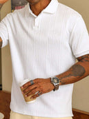 (037) Manfinity Homme Camisa Polo