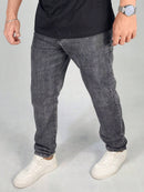 (050) Calça Denim com Elastano Masculina Modelagem Reta