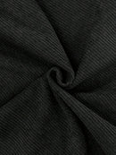 (053) Calças Masculinas Casuais de Veludo Cotelê com Cordão, Conforto para Todas as Estações