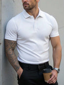 (028) Manfinity Homme Camisa Polo Casual/Executiva