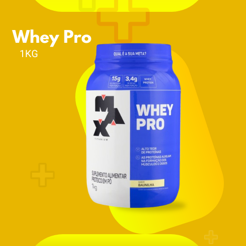 (14) Whey Proten Max - 1Kg