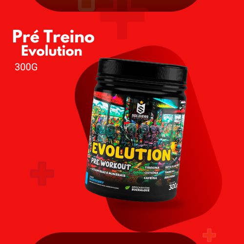 (10) Pré Treino Evolution - 300G