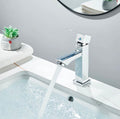 (02) Torneira Banheiro Lavabo Pia Luxo 1/4 Volta ~ Aço Inox Acabamento Premium