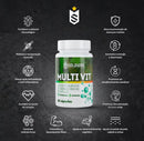 (03) Multivitamínico 5 Minerais e 12 Vitaminas - 60 Caps