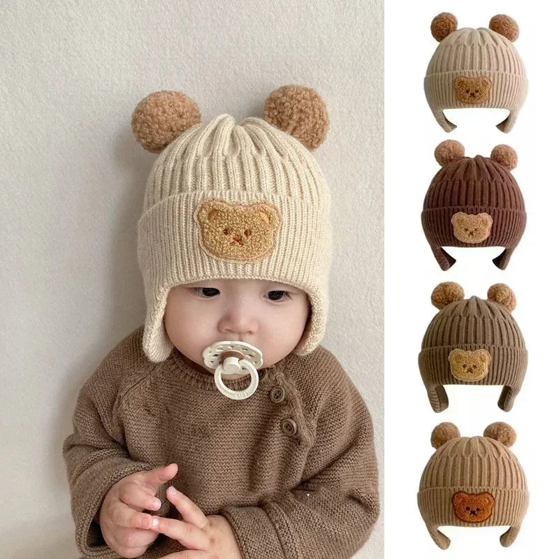 Gorro de lã para bebê