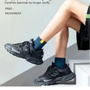 5 pares de meias masculinas de cano médio, meias quentes, longas, respiráveis