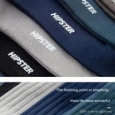 5 pares de meias masculinas de cano médio, meias quentes, longas, respiráveis