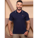 (018) Camisa Gola Polo Alta Qualidade 100% Algodão Camiseta básica Masculina