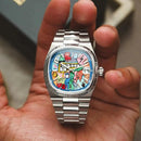 (009) CILOA Relógio de quartzo masculino esportivo genuíno